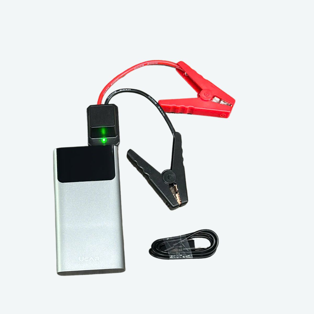 Kích Bình Ô Tô UCAR 10000mAh, Sạc Dự Phòng Điện Thoại, Tự Động Ngắt, Đèn LED, Cứu Hộ Xe Hơi