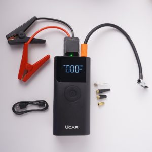 Kích Bình Ô Tô Kiêm Bơm Lốp 4 Trong 1 UCAR 10000mAh: Giải Pháp Đa Năng Cho Mọi Tình Huống Khẩn Cấp
