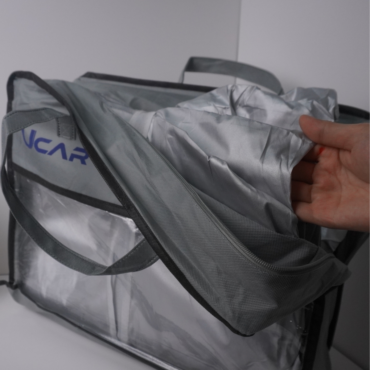 Bạt Phủ Ô Tô Ucar Vải Oxford 230t Phủ Bạc – Chống Nắng, Mưa, Bụi, Chất Lượng Cao, Dễ Dàng Sử Dụng (6)