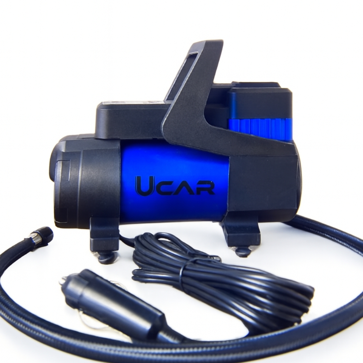 Bơm Lốp ô Tô Ucar U-2s Kỹ Thuật Số, Công Suất 168w, Tự động Ngắt Khi đạt áp Suất, Tích Hợp đèn Led, Dễ Sử Dụng, Phù Hợp Cho ô Tô, Xe Máy, Xe đạp-1