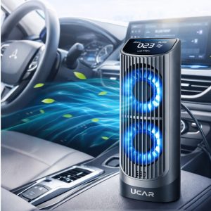 Máy Lọc Không Khí ô Tô 2 Quạt