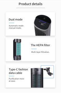 Máy Lọc Không Khi ô Tô Ucar U-p1